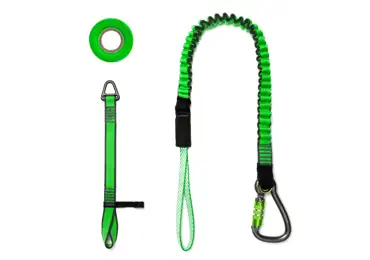 Hängeset NLG für elektrische Werkzeuge bis zu 18 kg – Nylon, grün-schwarz