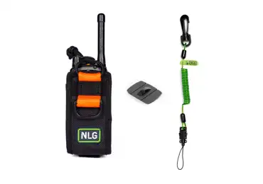 Hängeset NLG für für Radio – Nylon, grün-schwarz