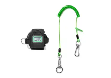 Hängeset NLG für Rollmeter 8 m – Nylon, grün-schwarz