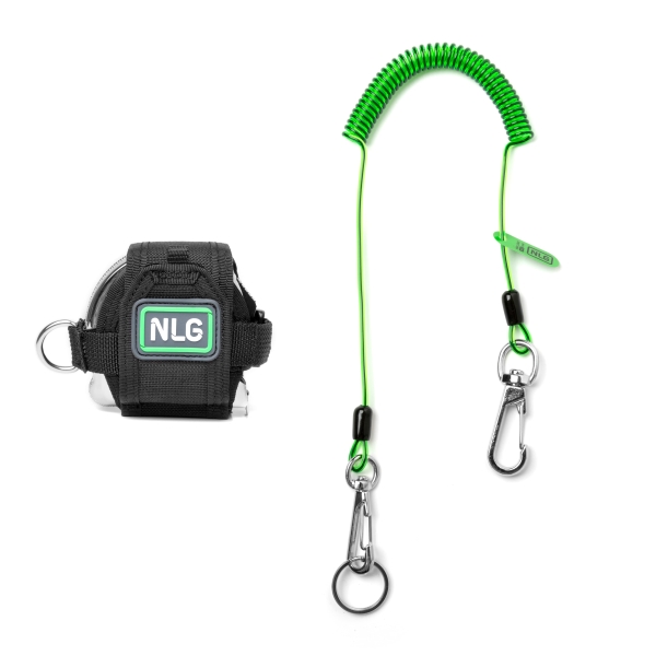 Hängeset NLG für Rollmeter 8 m – Nylon, grün-schwarz