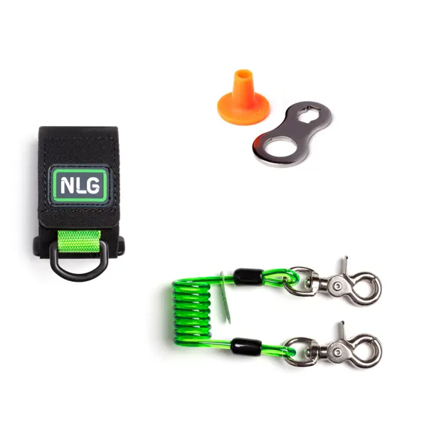 Hängeset NLG für Schrauben – Nylon, grün-schwarz