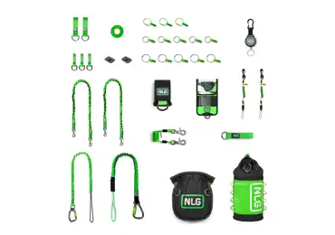 Hängeset NLG für Windkrafttechnik– Nylon, grün-schwarz