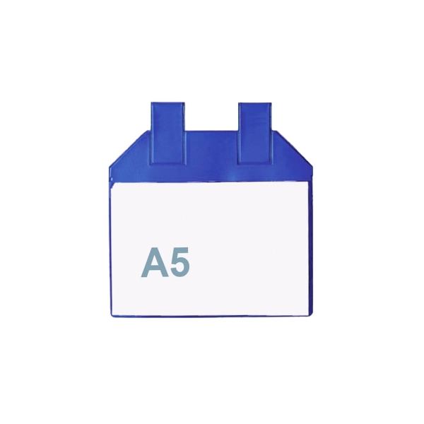 Hängetaschen für Dokumente mit Magnetschlaufen – 148×210 mm, A5 horizontal, 10er-Pack