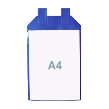 Hängetaschen für Dokumente mit Magnetschlaufen – 297×210 mm, A4 vertikal, 10er-Pack
