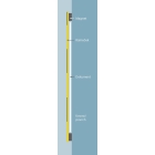 Informationsrahmen, Kennzeichnung Frames 4 Docs, magnetisch – blau, Format A4, 10er-Pack