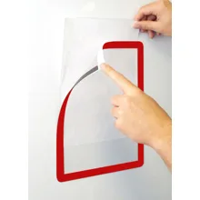 Informationsrahmen, Kennzeichnung Frames 4 Docs, magnetisch – rot, Format A4, 10er-Pack