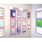 Informationsrahmen, Kennzeichnung Frames 4 Docs, selbstklebend – blau, Format A3, 10er-Pack