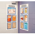 Informationsrahmen, Kennzeichnung Frames 4 Docs, selbstklebend – blau, Format A3, 10er-Pack