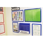 Informationsrahmen, Kennzeichnung Frames 4 Docs, selbstklebend – blau, Format A3, 10er-Pack