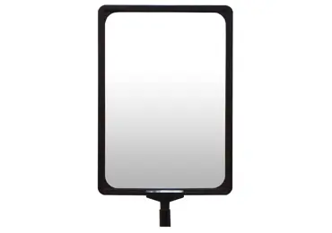 Informationsrahmen-Markierung A4, vertikal, schwarz