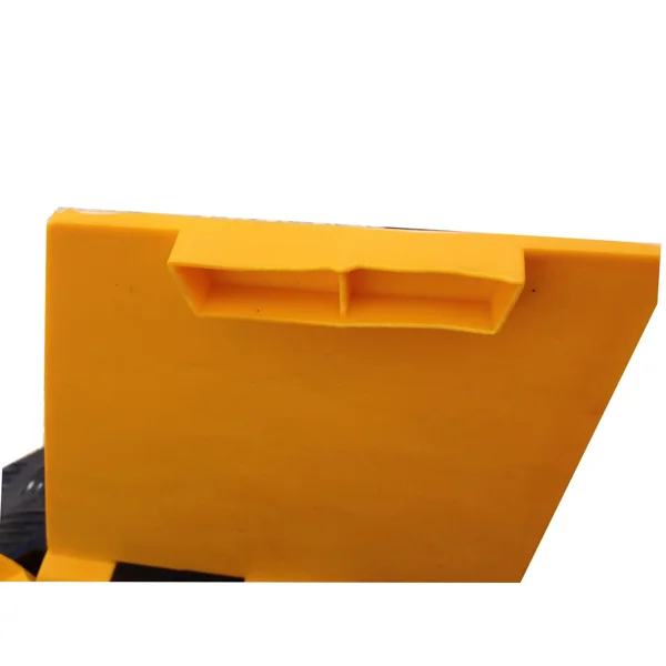 Kabelbrücke, 20 t – 910×500×45 mm, gelb-schwarz