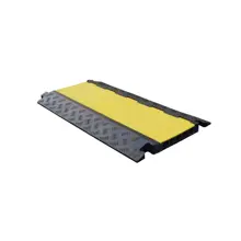 Kabelbrücke, 20 t – 910×500×45 mm, gelb-schwarz