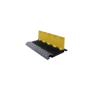 Kabelbrücke, 20t – 910×500×45 mm, gelb-schwarz