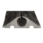 Kabelbrücke, 40 t – 10000×100×30 mm, schwarz