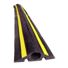 Kabelbrücke, 5 km/h, 40 t – 1000×240×70 mm, gelb-schwarz