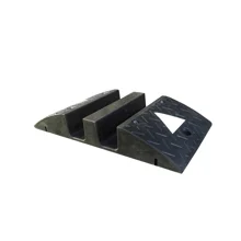 Kabelbrücke, 5 km/h, 40 t – 600×300×90 mm, schwarz