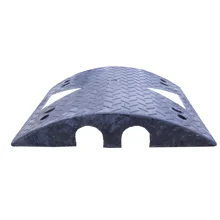 Kabelbrücke, 5 km/h, 40 t – 600×500×110 mm, schwarz