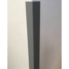 Kantenschutzprofil 90° – grau, 65x65×1000 mm