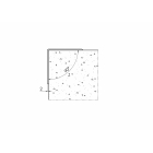 Kantenschutzprofil 90° – schneeweiß, 65x65×1000 mm