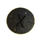 Kleine Bremsschwelle Berliner Kissen, Retarder 20km/h, gelb