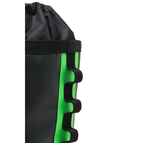 Klettersack NLG mit 5 kg Tragfähigkeit – PVC, grün-schwarz