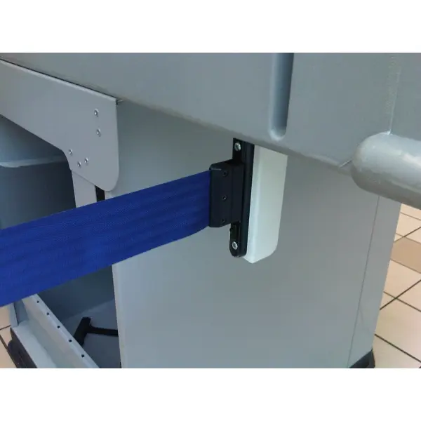 Kompletácia – Nástenný klip Wall clip – protikus na napojenie pásma Tensabarrier