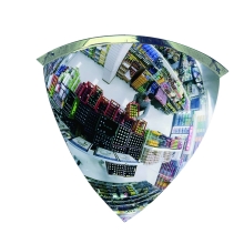 Konvexer Spiegel Premium – Acrylat, Winkel 90°, D.100cm