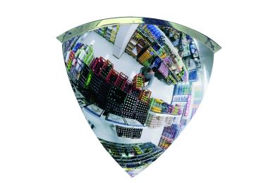 Konvexer Spiegel Premium – Acrylat, Winkel 90°