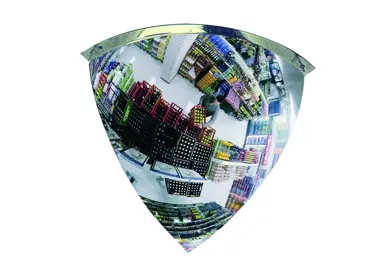 Konvexer Spiegel Premium – Acrylat, Winkel 90°