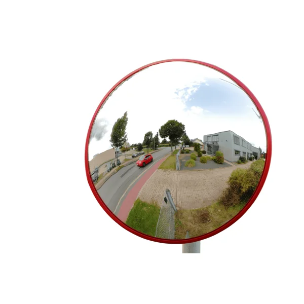 Konvexer Verkehrsspiegel Premium Subway, Winkel 180°– Polycarbonat, D.60 cm