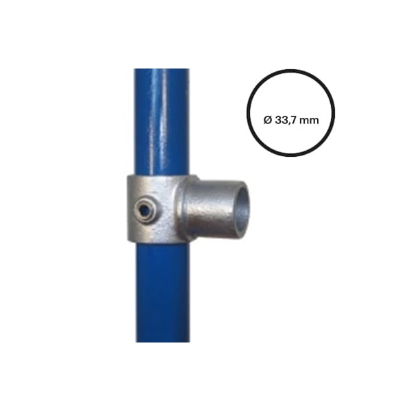 Krohrverbinder D.33,7 mm – internes T-Drehstück 147-B34