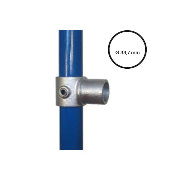 Krohrverbinder D. 33,7 mm – internes T-Drehstück 147-B34