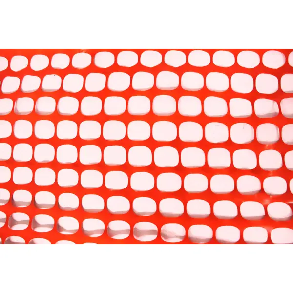 Kunststoff-Baunetz Baunet Economic – orange, 1,2×50 m