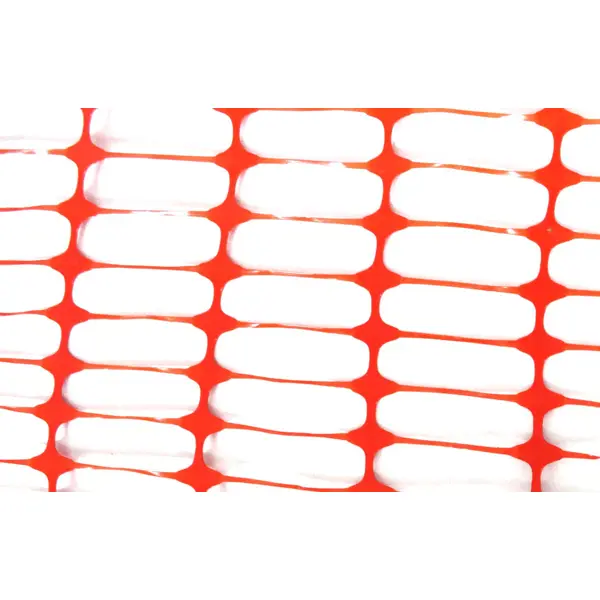 Kunststoff-Baunetz Baunet Forte M – orange, 1,2×50 m