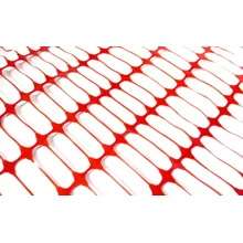 Kunststoff-Baunetz Baunet Forte M – orange, 1,2×50 m