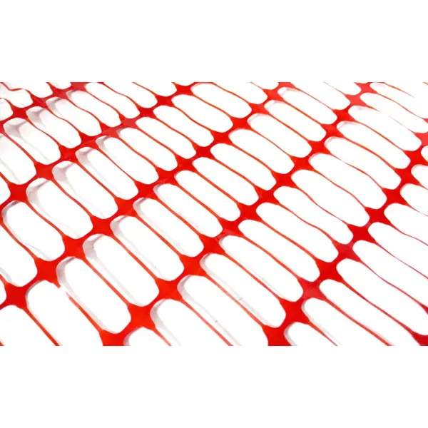 Kunststoff-Baunetz Baunet Forte M – orange, 1,5×50 m