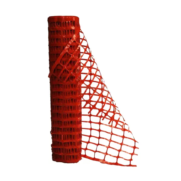 Kunststoff-Baunetz Baunet Forte M – orange, 1×50 m