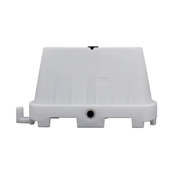 Kunststoff-Leitwand Economic 60 – weiß, 1000×400×600 mm