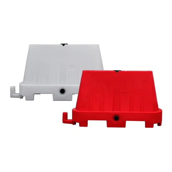 Kunststoff-Leitwand Economic 70 – rot, 1000×400×700 mm