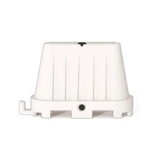 Kunststoff-Leitwand Economic 70 – weiß, 1000×400×700 mm