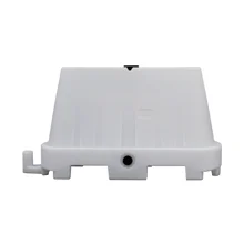 Kunststoff-Leitwand Economic 80 – weiß, 1000×400×800 mm