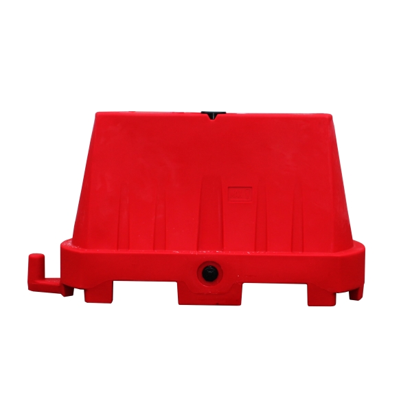 Kunststoff-Schutzplanke Economic 60 – rot, 1000×400×600 mm