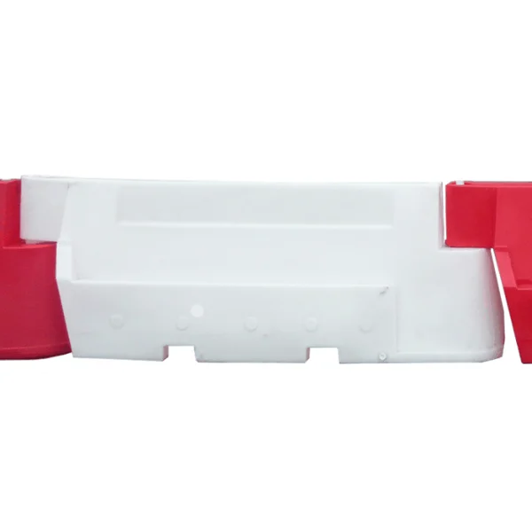 Kunststoff-Schutzplanke Nova Baufence – MDPE, weiß, 800×520×2000 mm