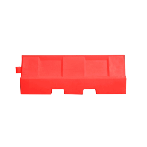 Kunststoff-Schutzplanke Standard Heavy – PE, rot, 550×650×2000mm