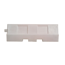 Kunststoff-Schutzplanke Standard Heavy – PE, weiß, 550×650×2000mm