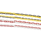 Kunststoffkette – rot-weiß, 25m×7,5mm