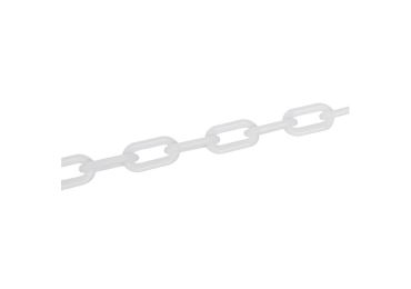 Kunststoffkette – weiß, 25m×6mm