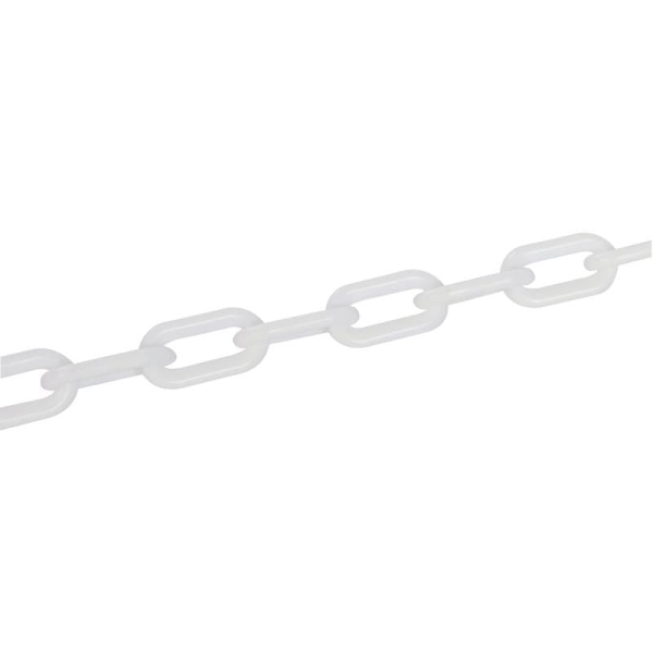 Kunststoffkette – weiß, 25m×6mm