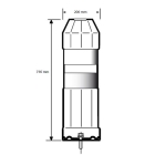 Leitpfosten Balisety J12 – D.200×735 mm, grün