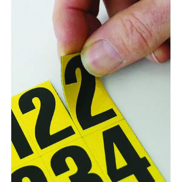 Magnetische Buchstaben – Mix, Zeichen A-Z, Höhe 43 mm, weißer Hintergrund